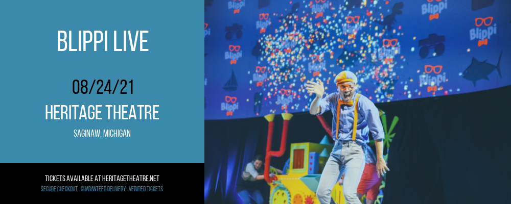 Blippi Live at Heritage Theatre tickets Blippi Live at Heritage Theatre