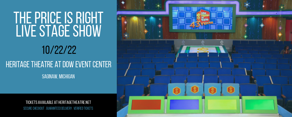 The Price Is Right - Live Stage Show at Heritage Theatre