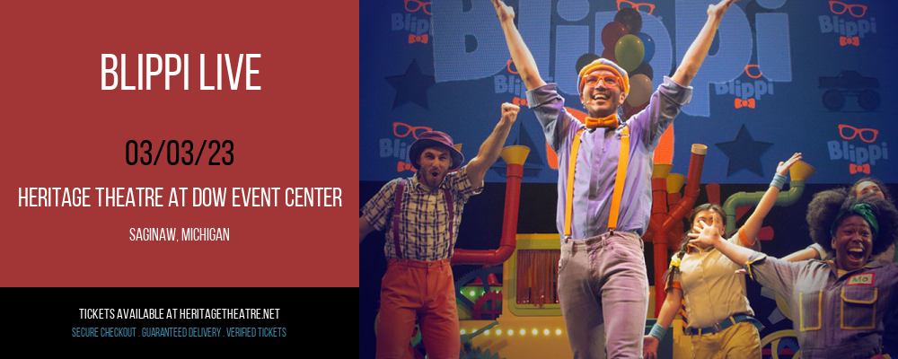Blippi Live at Heritage Theatre tickets Blippi Live at Heritage Theatre
