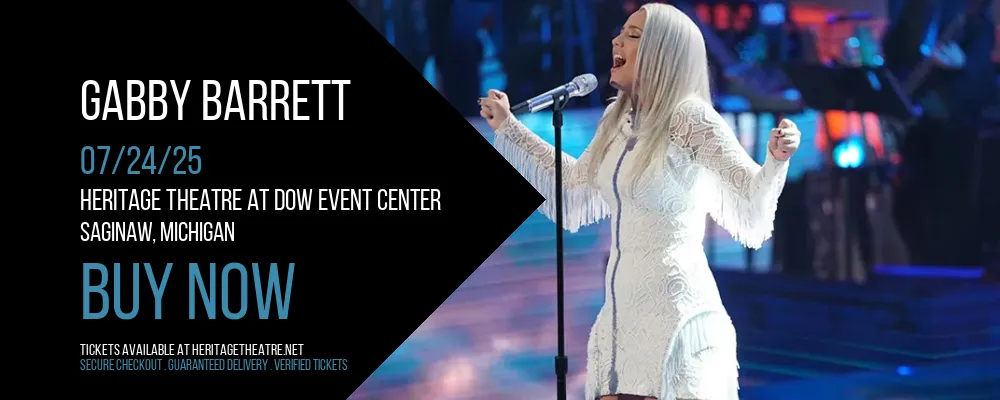 Gabby Barrett at Heritage Theatre At Dow Event Center
