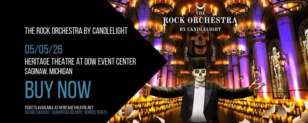 The Rock Orchestra By Candlelight at Heritage Theatre At Dow Event Center